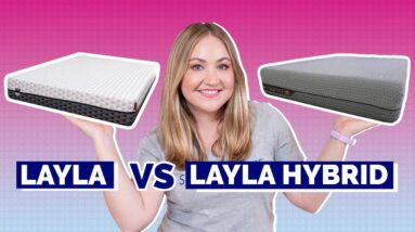 Layla vs Layla Hybrid Mattress Comparison - Which Is Best??