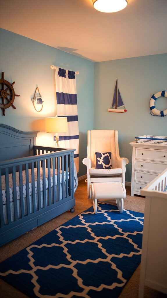 Bold Navy Nursery Ideas for a Sophisticated and Modern Look
