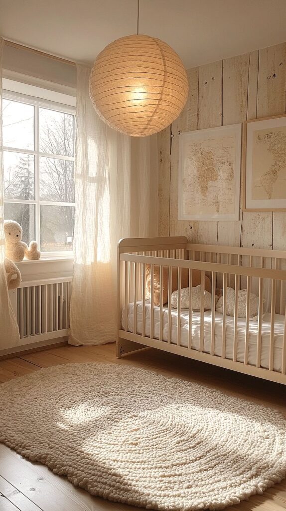 Functional Nursery Ideas with Clever Storage and Minimalist Style