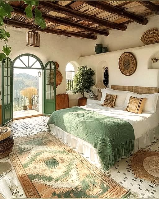 green-bohemian-chic-decorations-ideas1