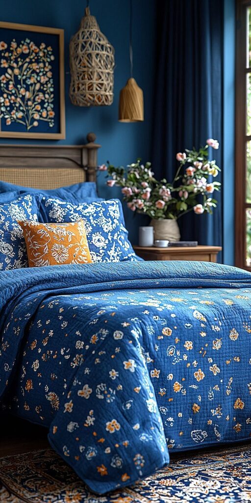 colorful boho bedroom ideas43