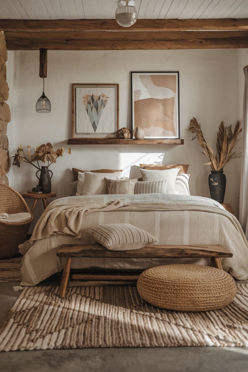 25+ Modern Boho Bedrooms You’ll Love