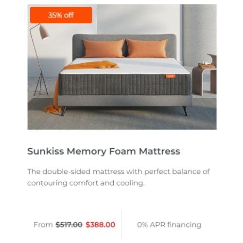 Sunkiss pricing