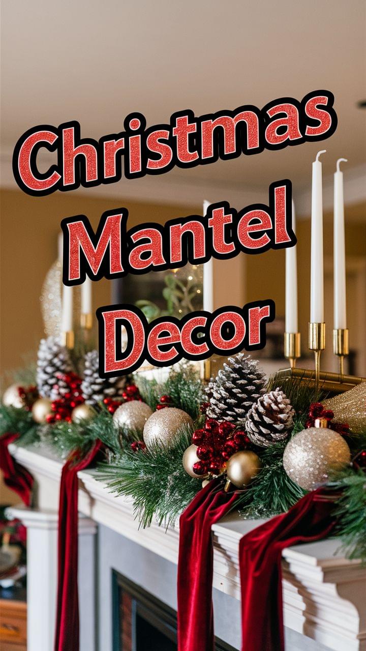 25 Beautiful Christmas Mantel Decor Ideas for Your Home