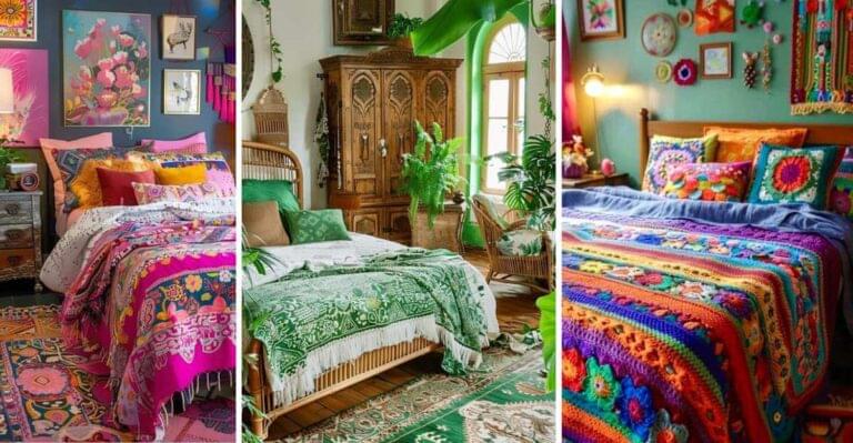 featured boho bedroom ideas